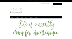 Desktop Screenshot of jamesclothingboutique.com